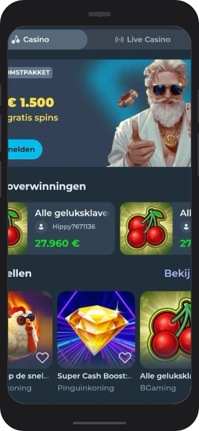 gigaspinznetherlands.com mobile